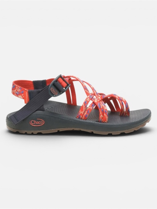 Chaco Shoes - Chaco ZX/2 Cloud Dual Strap Cushioned Sandals Women Botanic Spicy Orange Sz. 10